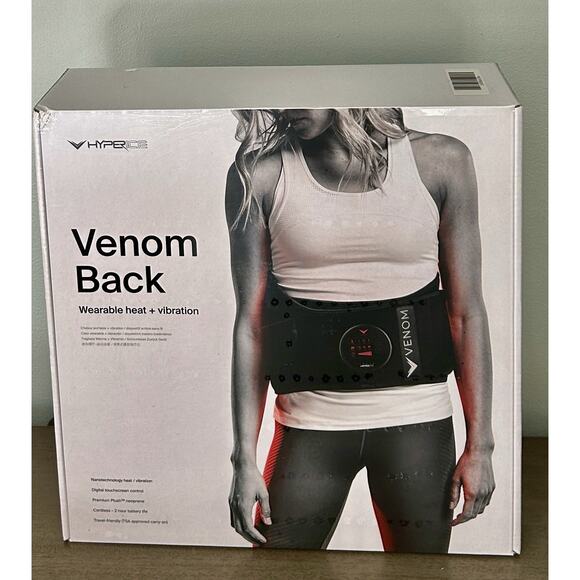 Hyperice Venom Back Wrap – Heat & Vibration Therapy Pad (Sealed New) - Picture 7 of 8